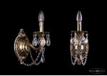 Светильник настенный бра Bohemia Ivele 1702B/1/175/C/GB