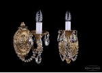 Светильник настенный бра Bohemia Ivele 1702B/1/175/C/G