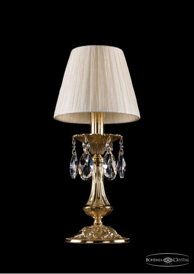 Лампа настольная Bohemia Ivele 1702L/1-30/G/SH33-160 Лампа настольная Bohemia Ivele 1702L/1-30/G/SH33-160