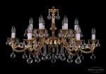 Люстра хрустальная Bohemia Ivele 1703/12/A/G/Balls