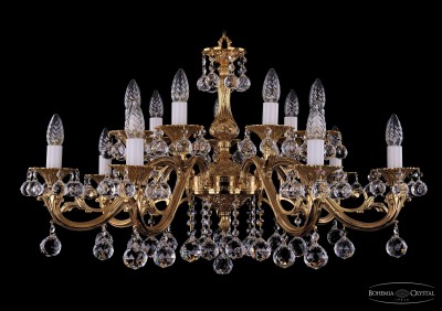 Люстра хрустальная Bohemia Ivele 1703/14/A/G/Balls