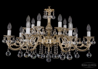 Люстра хрустальная Bohemia Ivele 1703/14/A/GW/Balls