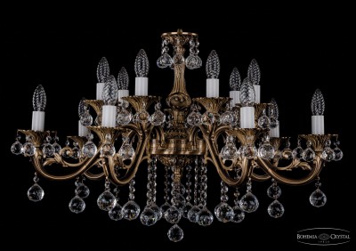 Люстра хрустальная Bohemia Ivele 1703/14/B/FP/Balls