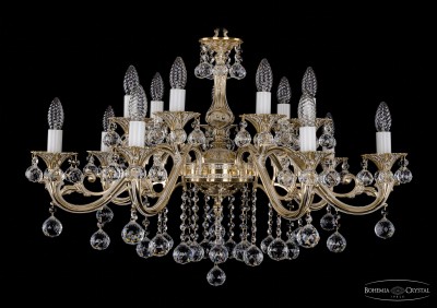 Люстра хрустальная Bohemia Ivele 1703/14/B/GW/Balls