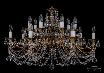 Люстра хрустальная Bohemia Ivele 1703/14/C/FP/Balls