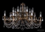 Люстра хрустальная Bohemia Ivele 1703/14/C/FP/Leafs