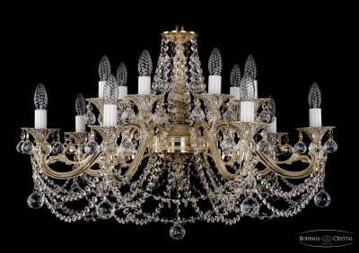 Люстра хрустальная Bohemia Ivele 1703/14/C/GW/Balls