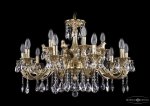 Люстра хрустальная Bohemia Ivele 1703/12+4/320/A/G/Bird