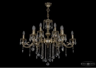 Люстра хрустальная Bohemia Ivele 1703/12/320/B/GB