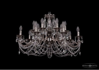 Люстра хрустальная Bohemia Ivele 1703/14/320/C/NB