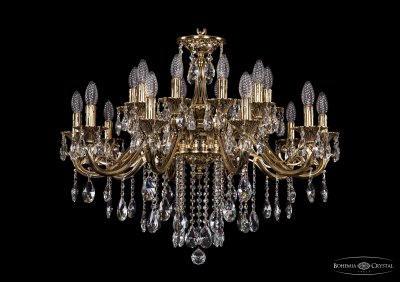 Люстра хрустальная Bohemia Ivele 1703/20/320/B/GB Люстра хрустальная Bohemia Ivele 1703/20/320/B/GB
