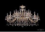 Люстра хрустальная большая Bohemia Ivele 1703/24/360/A/GW