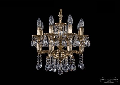 Люстра хрустальная Bohemia Ivele 1704/8/UP125IV/A/GB