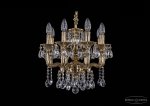 Люстра хрустальная Bohemia Ivele 1704/8/UP125IV/A/GB