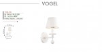 Настенный светильник Favourite 1705-1W Vogel