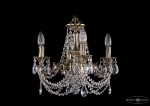 Люстра хрустальная Bohemia Ivele 1707/4/125/C/GB