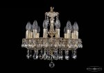 Люстра хрустальная Bohemia Ivele 1707/14/125/A/GW