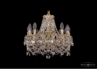 Люстра хрустальная Bohemia Ivele 1707/14/125/C/GW