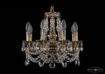 Люстра хрустальная Bohemia Ivele 1707/8/125/C/GB