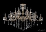Люстра хрустальная большая Bohemia Ivele 1709/18/410/B/GW