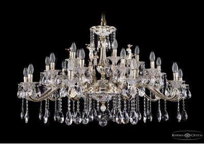 Люстра хрустальная Bohemia Ivele 1709/25+5/410/A/GW/Girl
