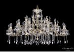 Люстра хрустальная Bohemia Ivele 1709/25+5/410/A/GW/Girl