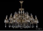 Люстра хрустальная большая Bohemia Ivele 1709/30/410/A/GB