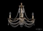 Люстра хрустальная Bohemia Ivele 1710/4/160/C/GB