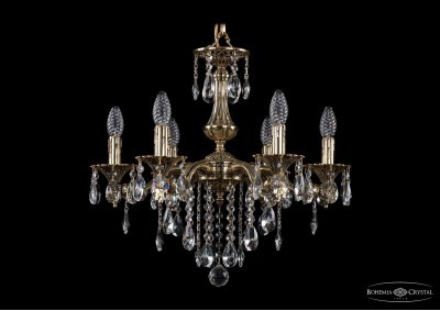 Люстра хрустальная Bohemia Ivele 1710/6/160/B/GB