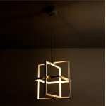 Подвесной светильник LED4U L1712/400 WT