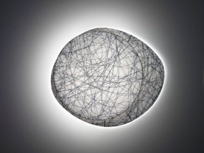 Светильник Foscarini WAGASHI большой черный светильник Foscarini (Leuchtstoff 2GX13)