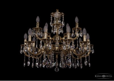 Люстра хрустальная Bohemia Ivele 1722/10+5/250/A/GB