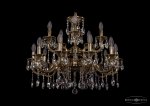 Люстра хрустальная Bohemia Ivele 1722/10+5/250/A/GB