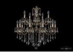 Люстра хрустальная Bohemia Ivele 1722/10+5/250/B/GB