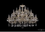 Люстра хрустальная большая Bohemia Ivele 1722/12+6+6/335/A/GW