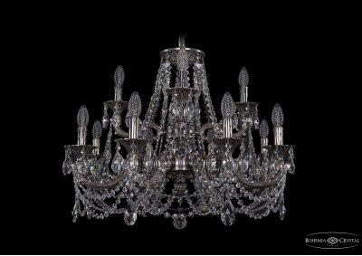 Люстра хрустальная Bohemia Ivele 1722/8+4/250+175/C/NB