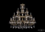 Люстра хрустальная большая Bohemia Ivele 1732/12+6+3/335-85/A/GB