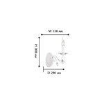 Настенный светильник Favourite 1733-1W Lanta