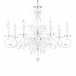 Люстра подвесная белая Favourite 1733-7P Lanta