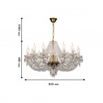 Люстра Favourite 1736-12P Simone