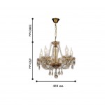 Люстра хрустальная Favourite 1738-5P Brendy