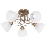 Люстра эконом Экономсвет 1742YX/5AB WT