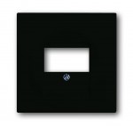 Накладка розетки для аккустических систем 0247,0248 черный бриллиант Impuls (ABB) [BJE1766-71] 1753-0-0912