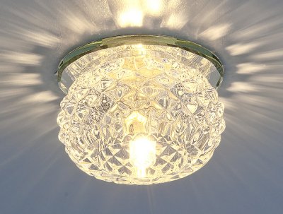 

Светильник точечный Электростандарт 176 CLEAR (прозрачный, 176 G9 CL