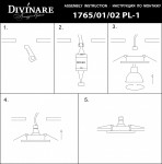 Светильник потолочный Divinare 1765/02 PL-1 SCIUSCI?