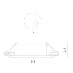 Светильник потолочный Divinare 1765/02 PL-1 SCIUSCI?
