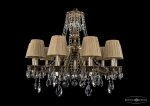Люстра хрустальная Bohemia Ivele 1771/10/220/A/GB/SH7