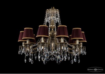Люстра хрустальная Bohemia Ivele 1771/10/220/A/GB/SH9B Люстра хрустальная Bohemia Ivele 1771/10/220/A/GB/SH9B
