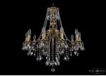 Люстра хрустальная Bohemia Ivele 1771/10/220/B/FP