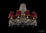 Люстра хрустальная Bohemia Ivele 1771/10/220/C/GB/SH8B